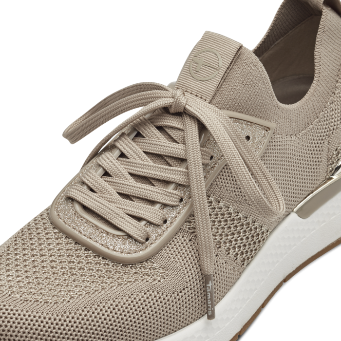 Tamaris cipő 1-23712-42-498 Ivory Metallic large