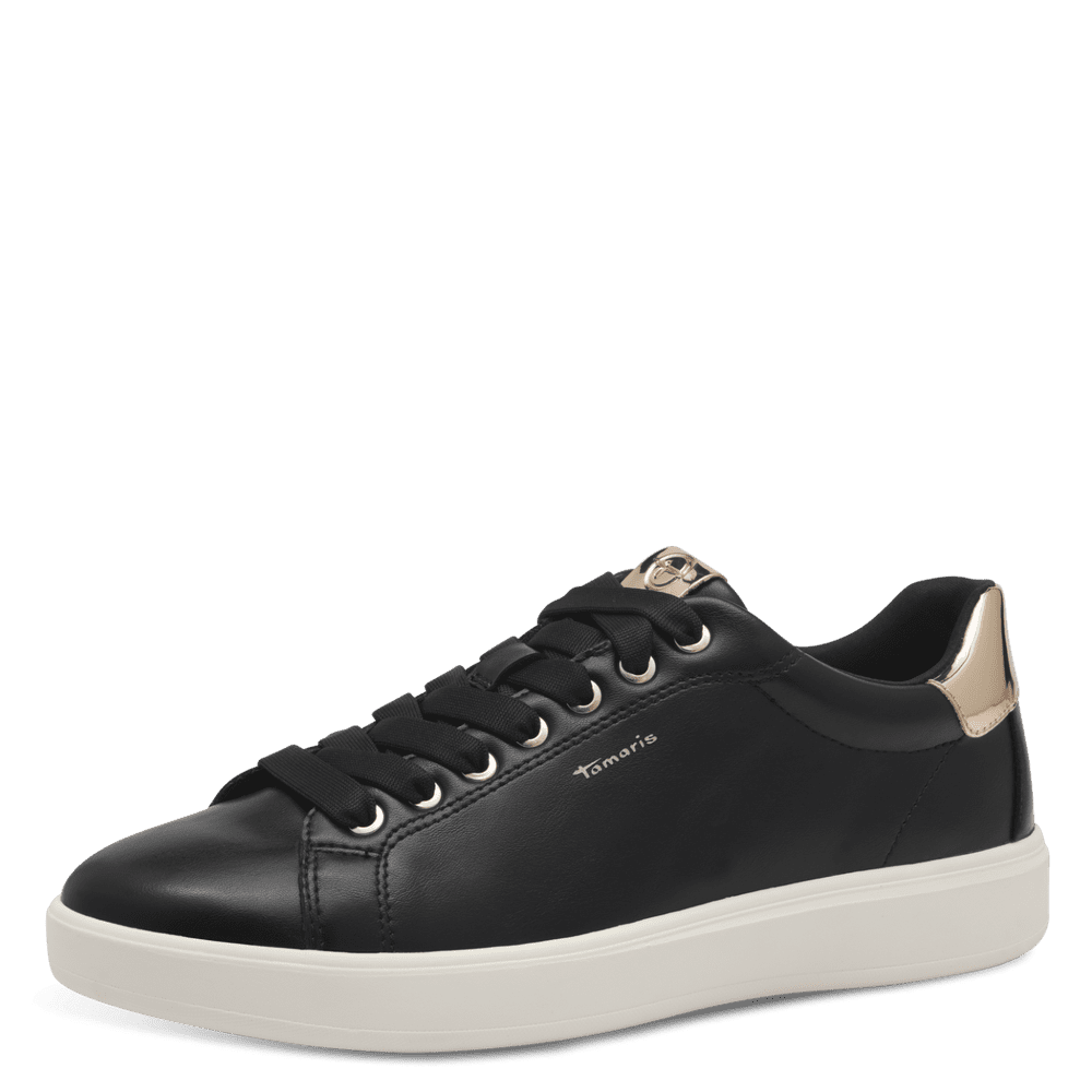 Tamaris sportos cipő 1-23720-43 048 Black/Gold