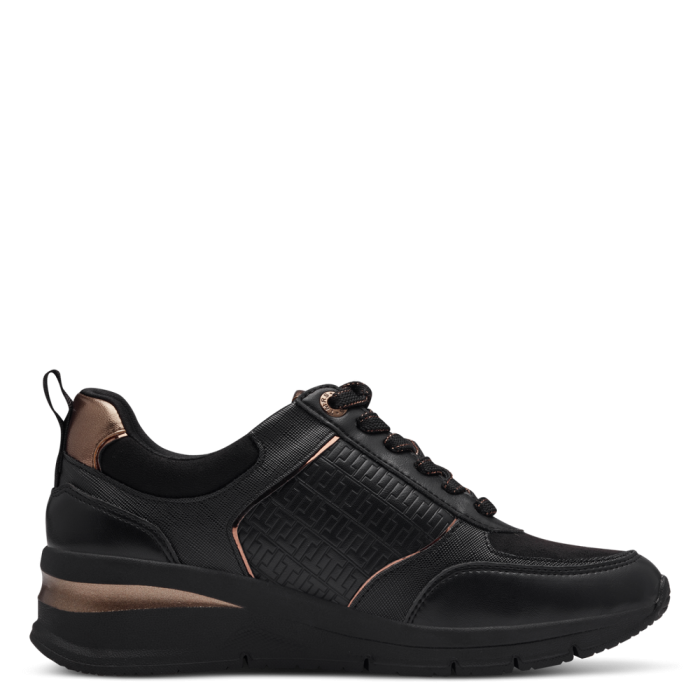 Tamaris sportos cipő 1-23721-42 096 Black/Copper large