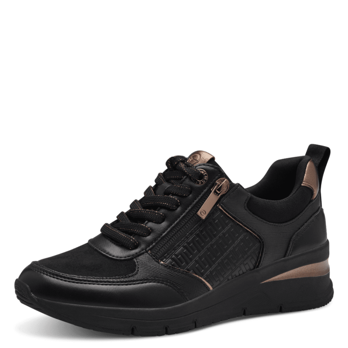 Tamaris sportos cipő 1-23721-42 096 Black/Copper large