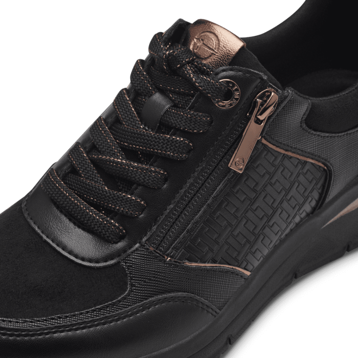 Tamaris sportos cipő 1-23721-42 096 Black/Copper large