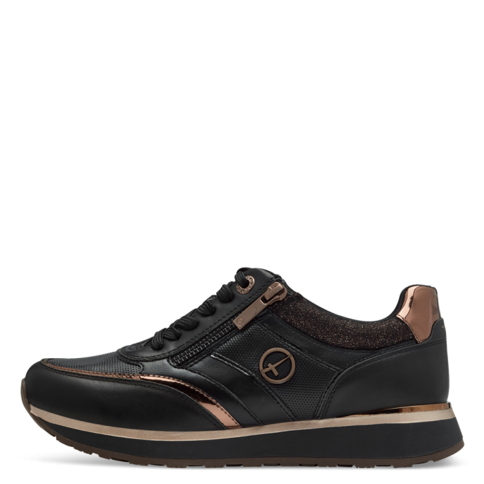 Tamaris sportos cipő 1-23726-43 096 Black/Copper large