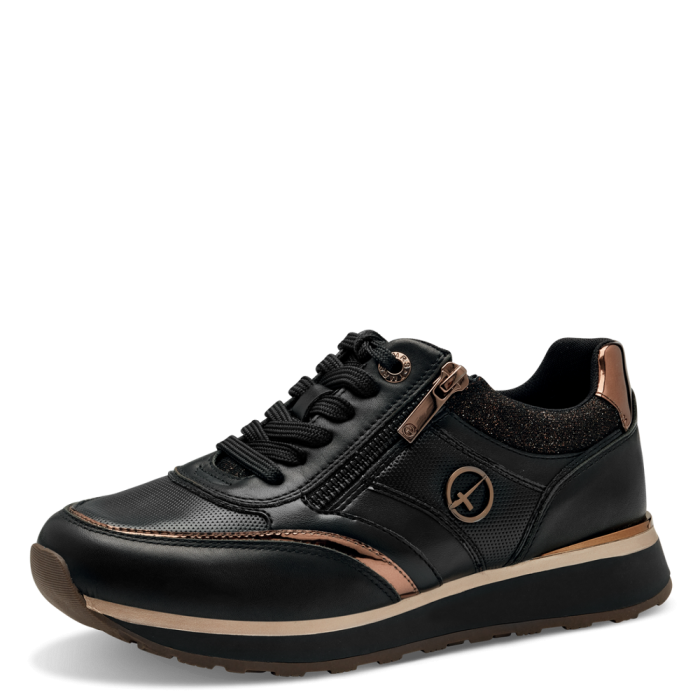 Tamaris sportos cipő 1-23726-43 096 Black/Copper large