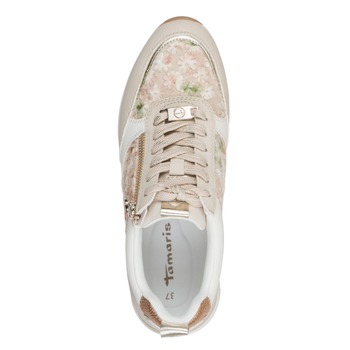 Tamaris cipő 1-23732-41 486 Beige Struct. large