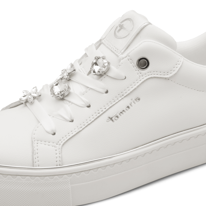 Tamaris cipő 1-23751-44 1A1 White/Silver large