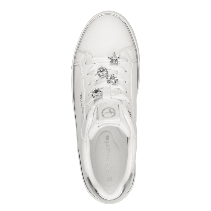 Tamaris cipő 1-23751-44 1A1 White/Silver large