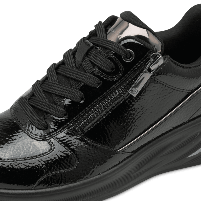 Tamaris sportos cipő 1-23754-45 018 Black Patent large