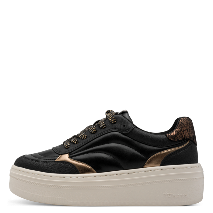 Tamaris sportos cipő 1-23756-45 075 Black/Bronce large