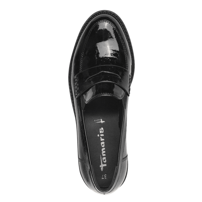 Tamaris cipő 1-24312-41 087 Blk Patent Str large