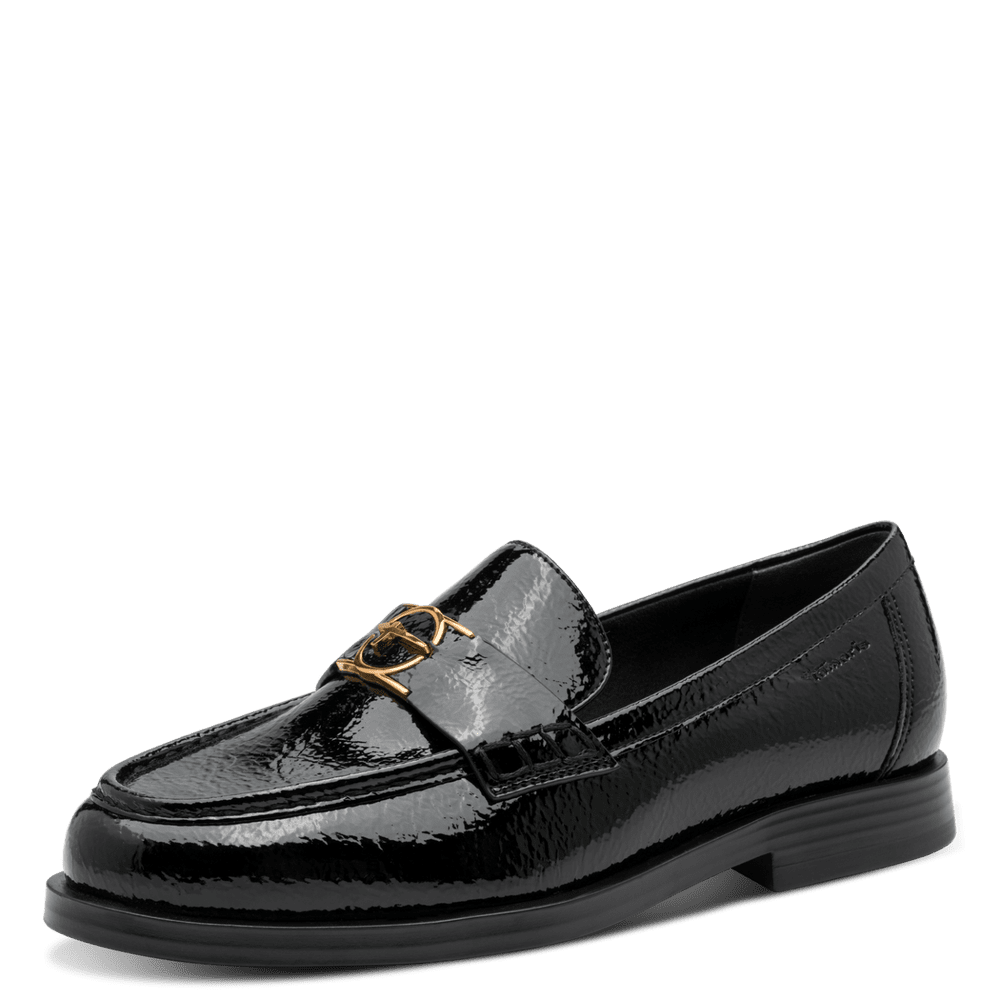 Tamaris cipő 1-24351-45 018 Black Patent