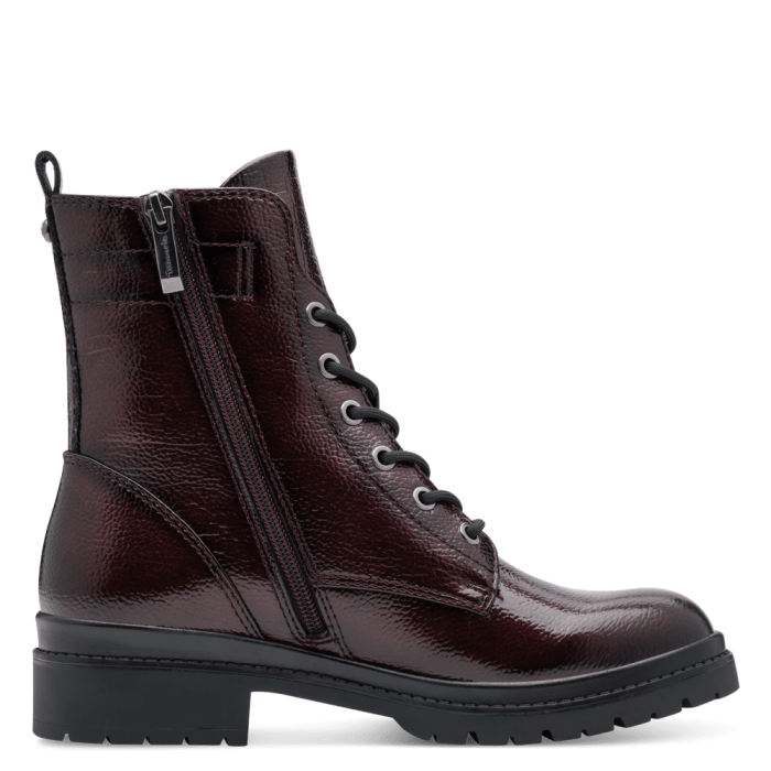 Tamaris bakancs 1-25236-43-568 Merlot Patent large