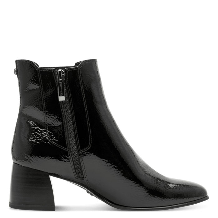 Tamaris bokacsizma 1-25327-45-018 Black Patent large