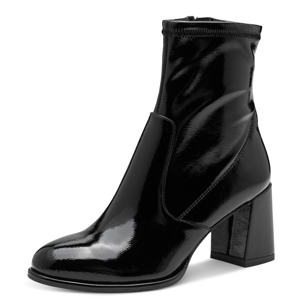 Tamaris bokacsizma 1-25357-41-018 Black Patent