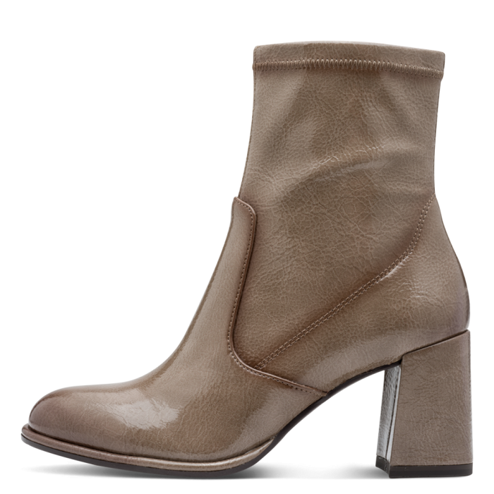 Tamaris bokacsizma 1-25357-41-345 Taupe Patent  large