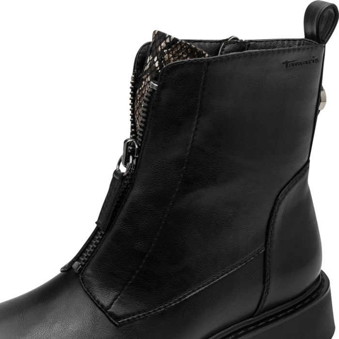 Tamaris bakancs 1-25412-45-073 Black Snake large