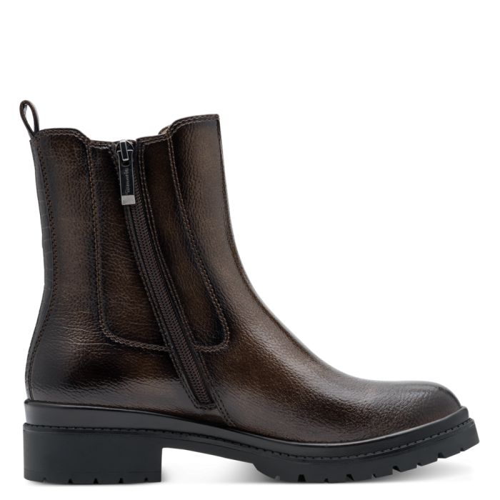 Tamaris bokacsizma 1-25428-43-359 Brown Patent large