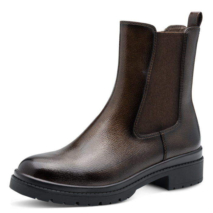 Tamaris bokacsizma 1-25428-43-359 Brown Patent large