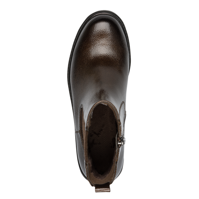 Tamaris bokacsizma 1-25428-43-359 Brown Patent large