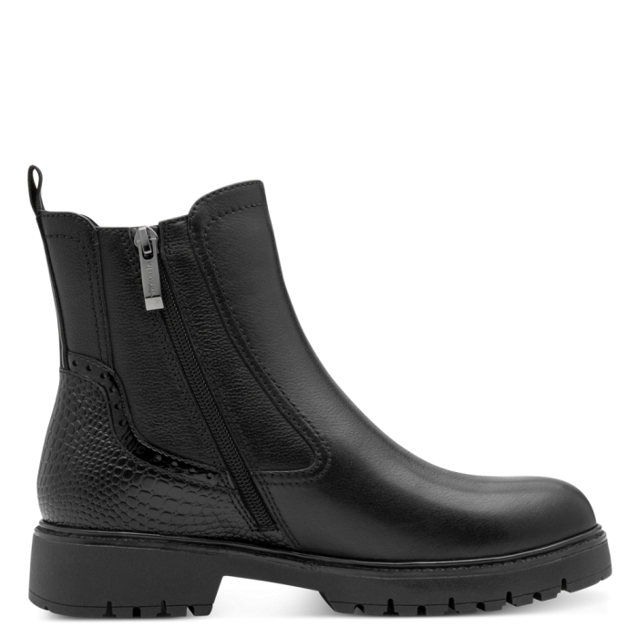 Tamaris bokacsizma 1-25466-45-003 Black Leather large
