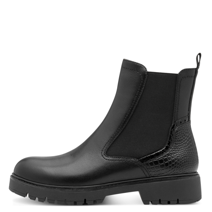 Tamaris bokacsizma 1-25466-45-003 Black Leather large