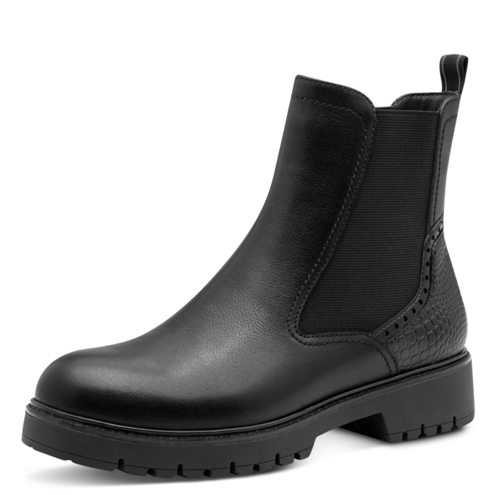 Tamaris bokacsizma 1-25466-45-003 Black Leather large