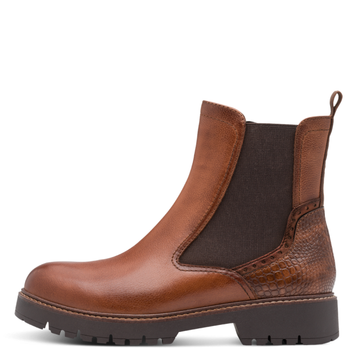 Tamaris bokacsizma 1-25466-45-348 Cognac Leather large