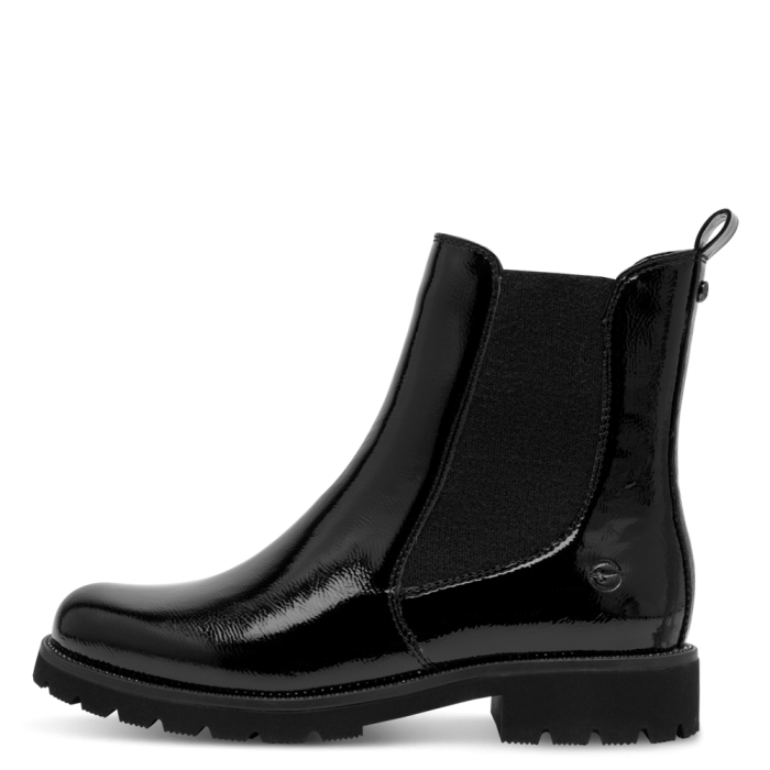 Tamaris bokacsizma 1-25483-45-018 Black Patent large