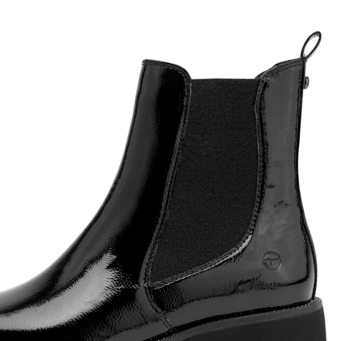 Tamaris bokacsizma 1-25483-45-018 Black Patent large