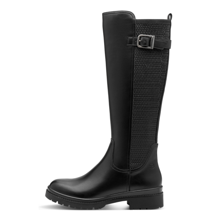 Tamaris hosszú szárú csizma 1-25625-45-001 Black large