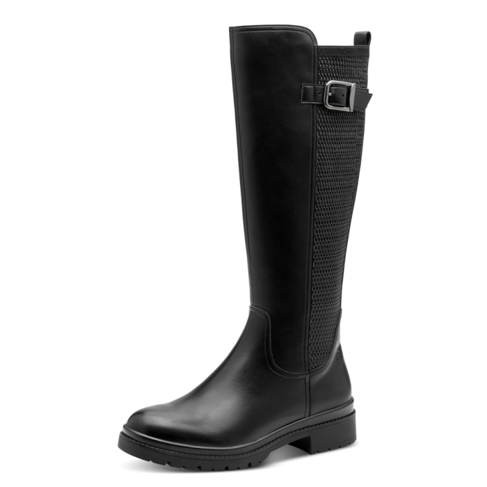 Tamaris hosszú szárú csizma 1-25625-45-001 Black large