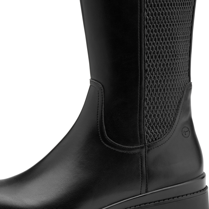 Tamaris hosszú szárú csizma 1-25625-45-001 Black large
