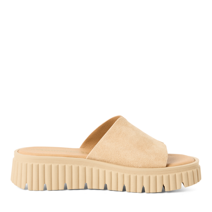 Tamaris papucs 1-27216-44 401 Beige Suede large
