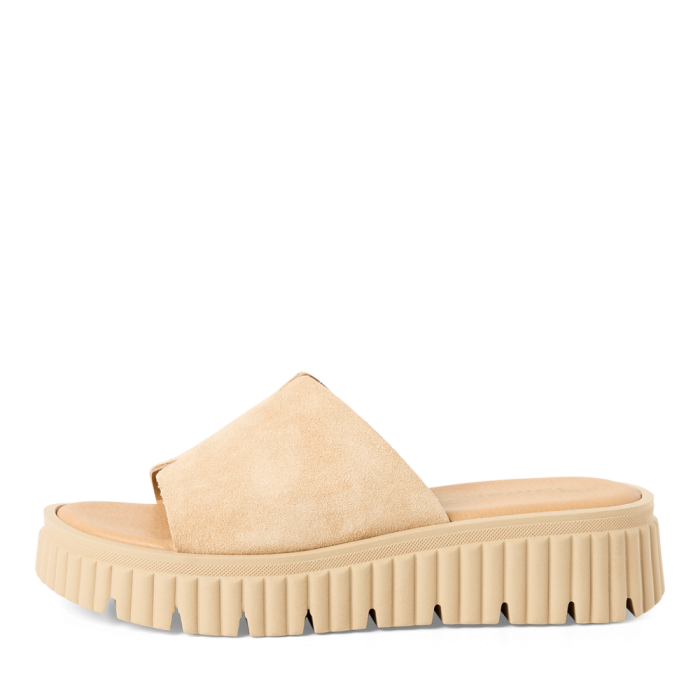 Tamaris papucs 1-27216-44 401 Beige Suede large