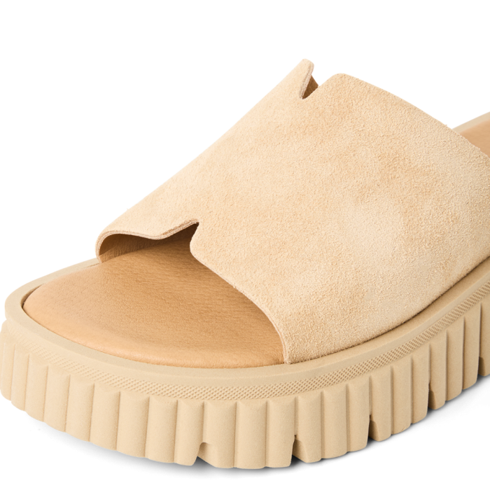 Tamaris papucs 1-27216-44 401 Beige Suede large
