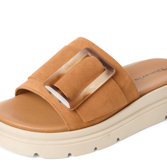 Tamaris papucs 1-27234-44 307 Cognac Nubuc large