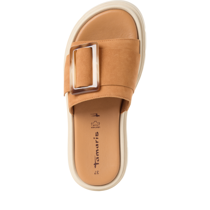 Tamaris papucs 1-27234-44 307 Cognac Nubuc large