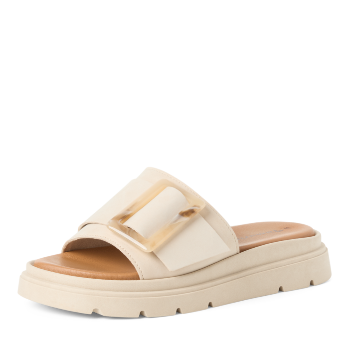 Tamaris papucs 1-27234-44 421 Ivory Nubuc large