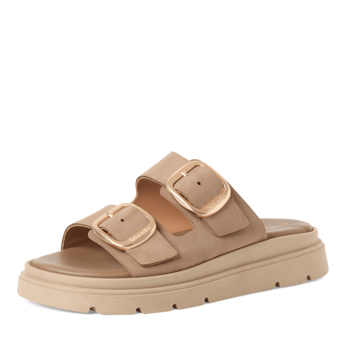 Tamaris papucs 1-27239-42 353 Taupe Nubuc large