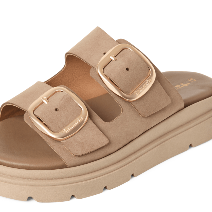 Tamaris papucs 1-27239-42 353 Taupe Nubuc large