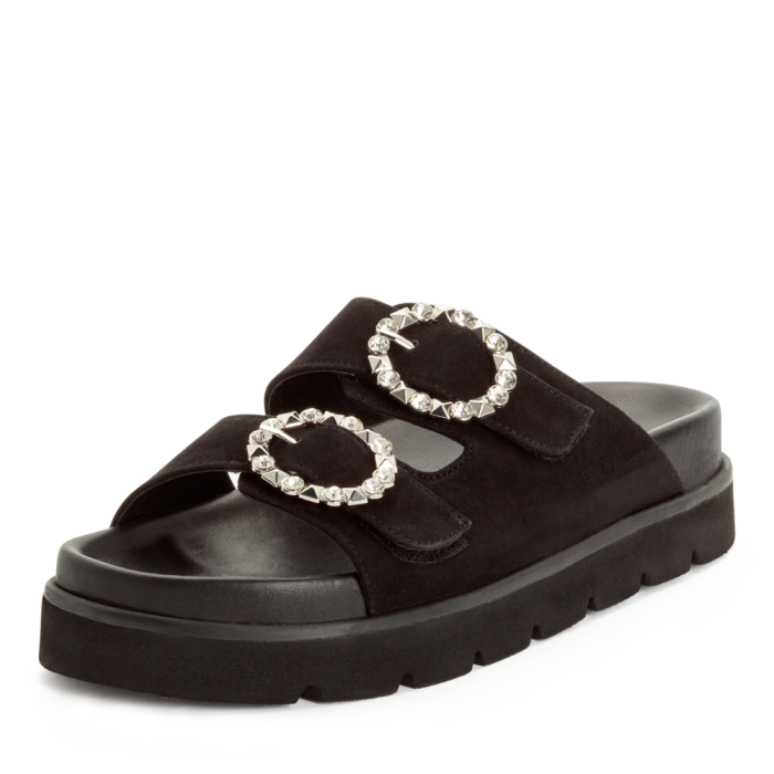 Tamaris papucs 1-27517-46 004 Black Suede large