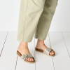 Tamaris papucs 1-27520-42 96A Lt. Gold Struct. thumb