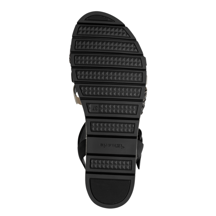 Tamaris szandál 1-28145-42 098 Black Comb large