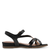 Tamaris szandál 1-28146-46 098 Black Comb thumb