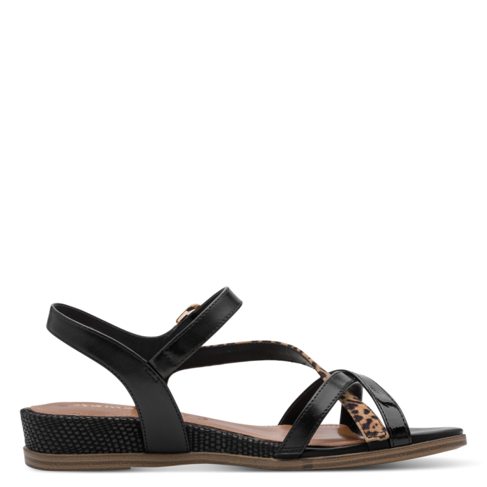 Tamaris szandál 1-28146-46 098 Black Comb large
