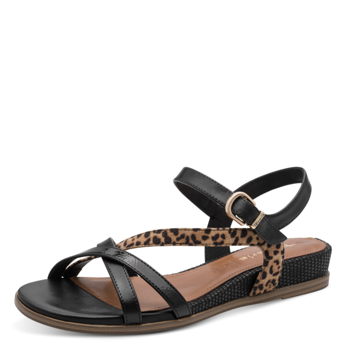 Tamaris szandál 1-28146-46 098 Black Comb large