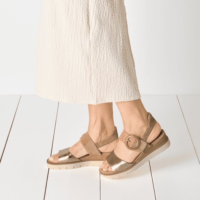 Tamaris szandál 1-28206-42-445 Tan Comb large
