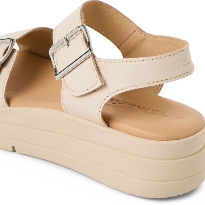 Tamaris szandál 1-28209-46 413 Ivory Leather large