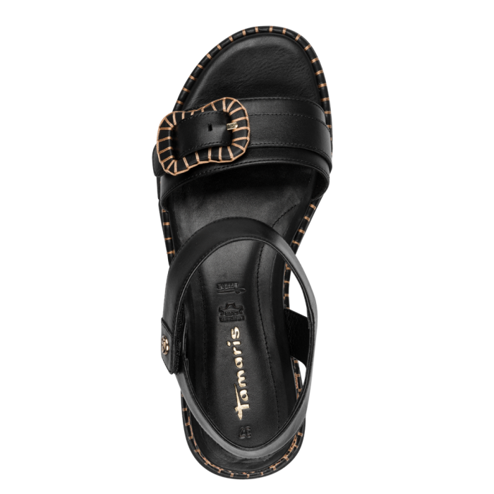 Tamaris szandál 1-28223-46 001 Black large