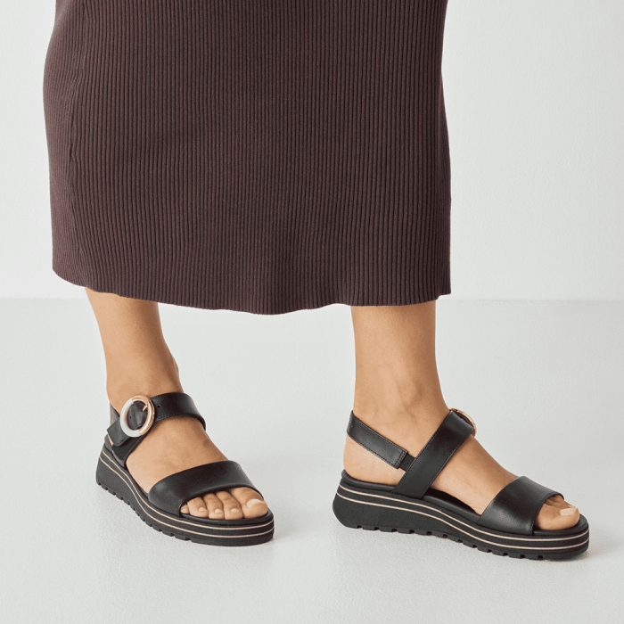 Tamaris szandál 1-28254-46 001 Black large