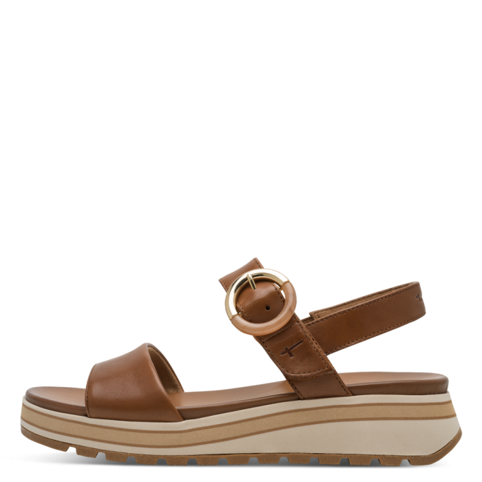 Tamaris szandál 1-28254-46 348 Cognac Leather large